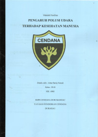 Pengaruh Polusi Udara terhadap Kesehatan Manusia