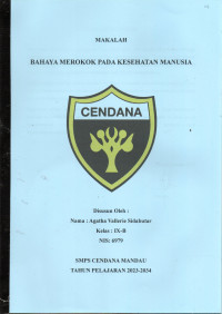 Bahaya Merokok pada Kesehatan Manusia