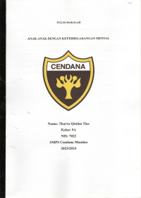 Anak-anak dengan Keterbelakangan Mental