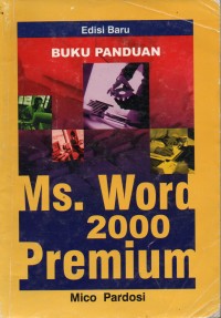 Buku Panduan Ms. Word 2000 Premium